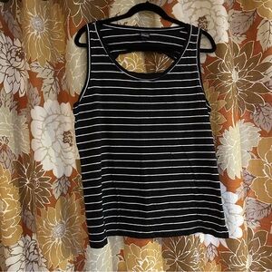 Patagonia Black and White Tank Top